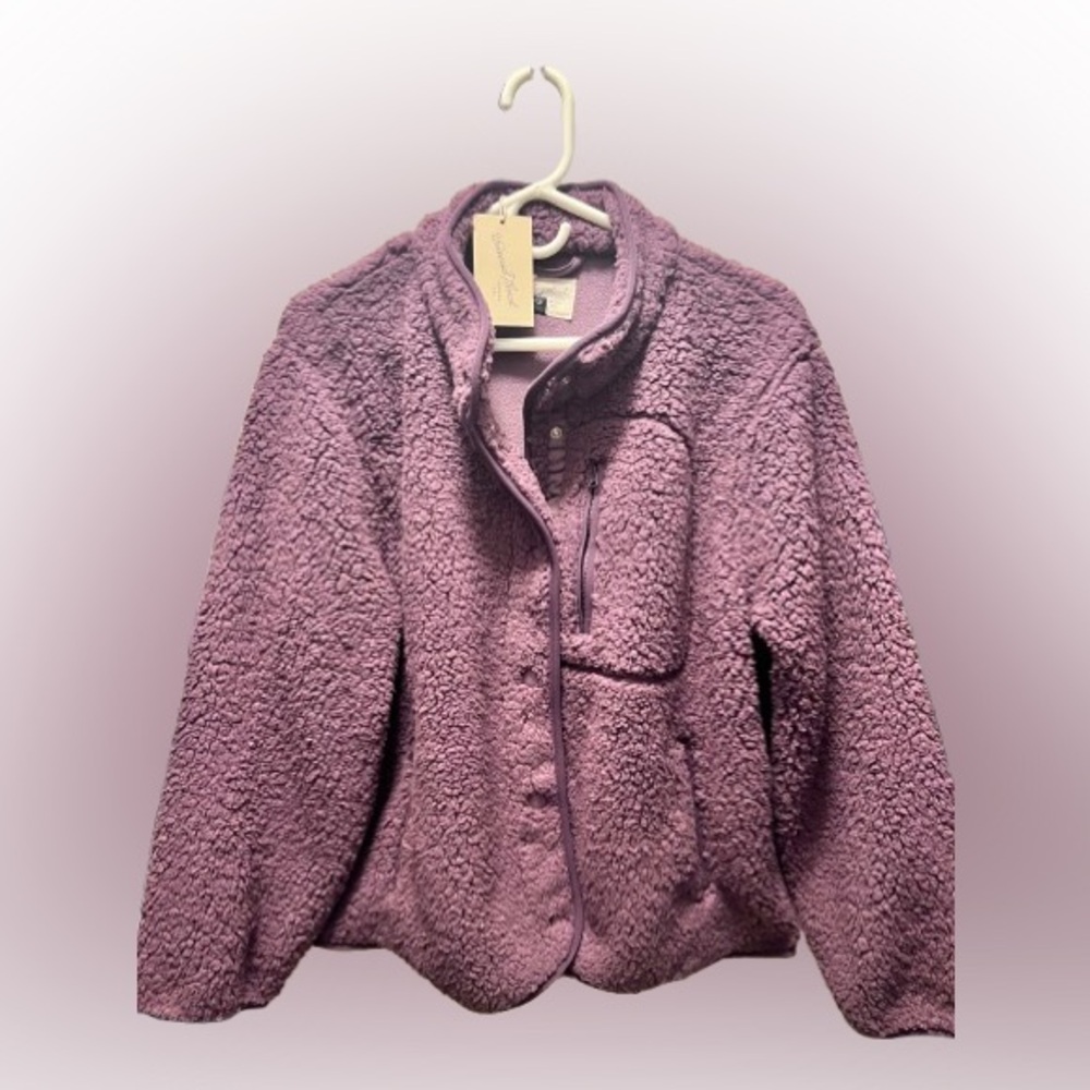 Women's Purple Fleece Jacket